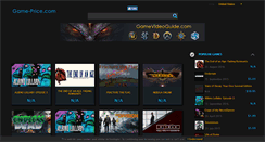 Desktop Screenshot of game-price.com