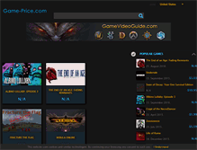 Tablet Screenshot of game-price.com